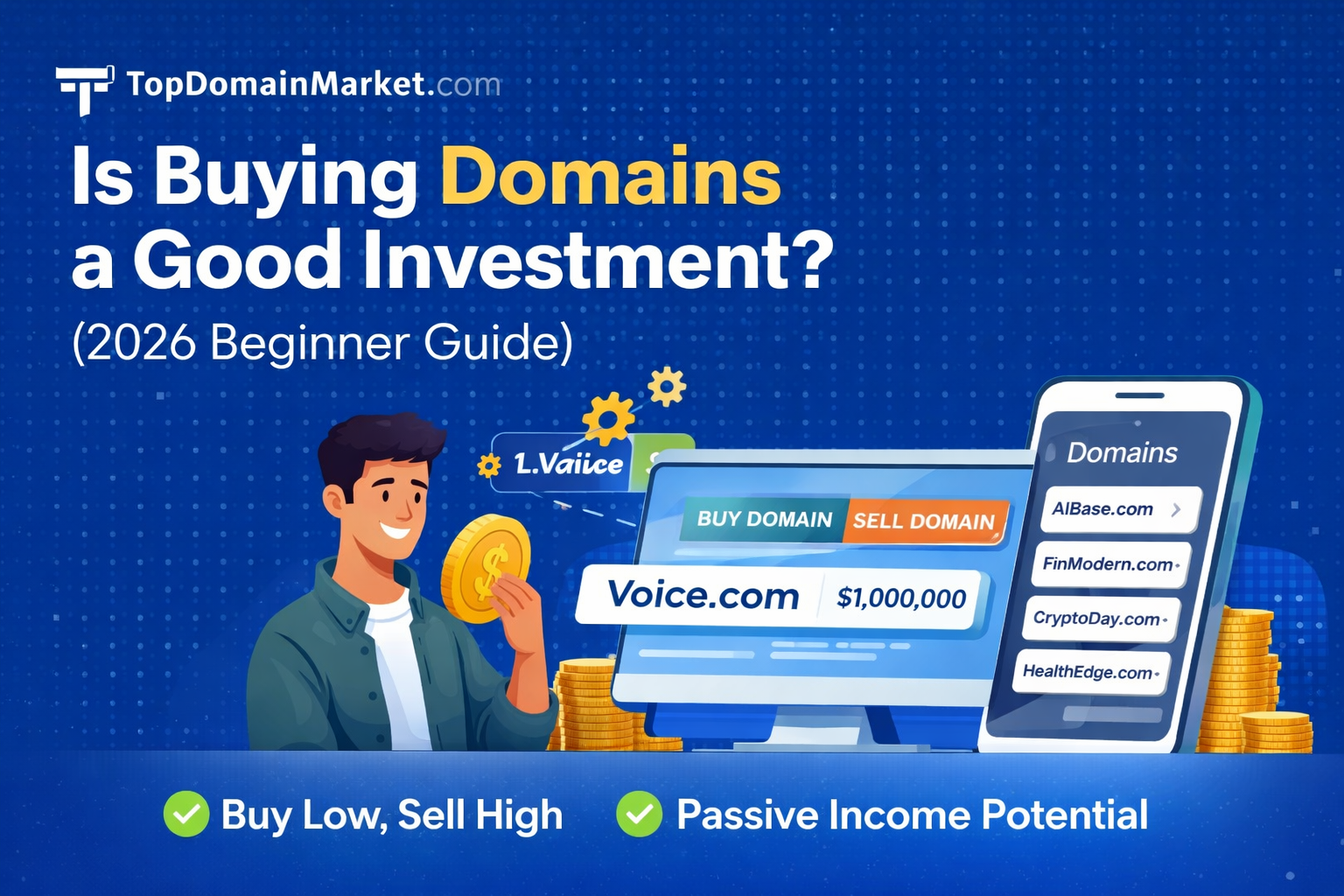 Is Buying Domains a Good Investment in 2026 guide for beginners