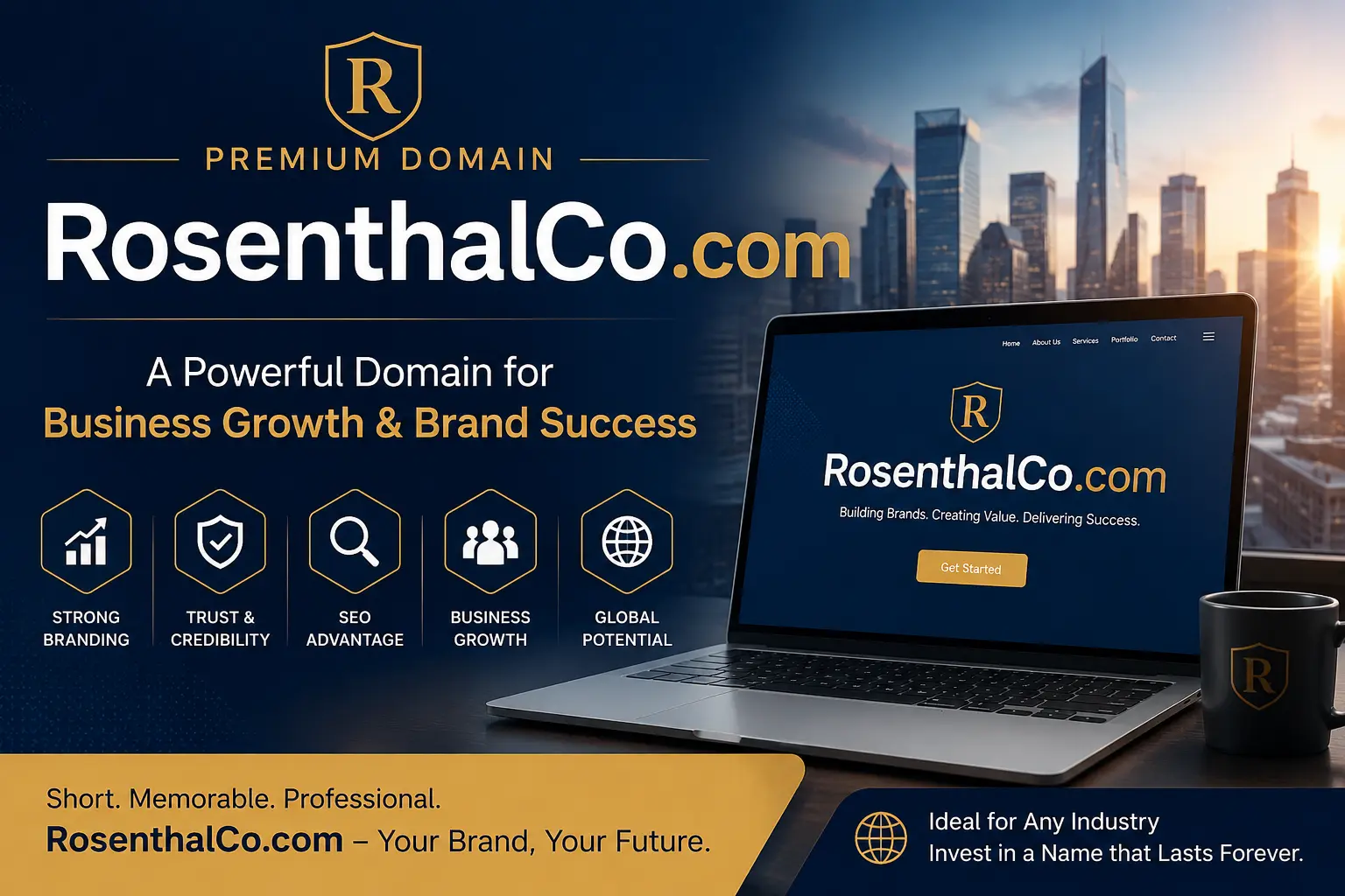RosenthalCo.com premium domain branding and business growth guide